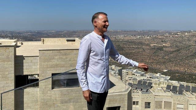 Bashar Masri, a prominent Palestinian-American businessman and founder of Rawabi, the first planned Palestinian city in the West Bank.