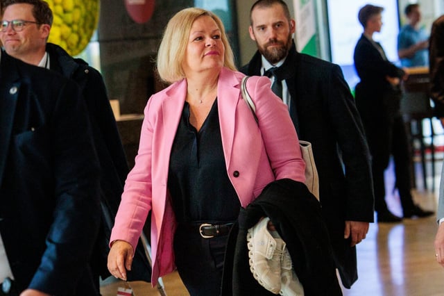 Noch-Bundesinnenministerin Nancy Faeser (SPD): Der "Deutschland-Kurier" unterliegt im Rechtsstreit mit der Sozialdemokratin.