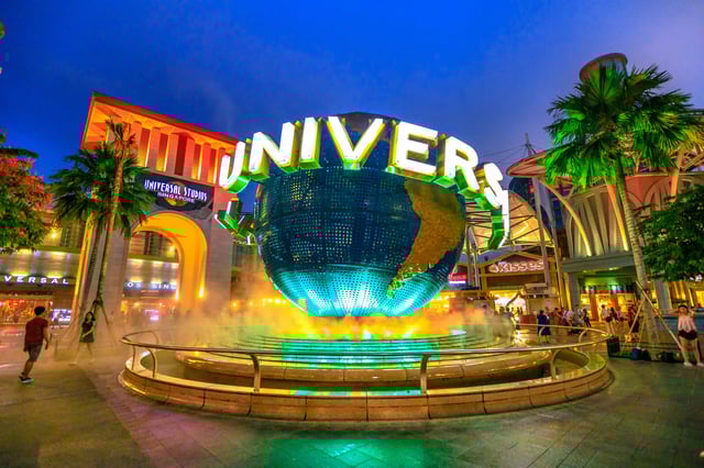 Le parc d’attractions Universal en Floride.