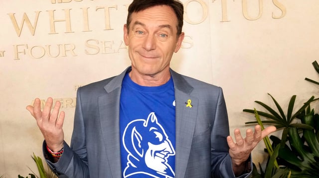 Jason Isaacs attends HBO&#39;s &#34;The White Lotus&#34; Season 3 Finale Event at Four Seasons Hotel Westlake Village, California on April 06, 2025.