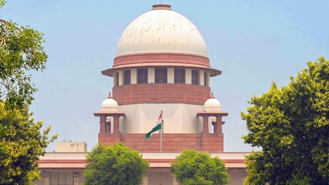 New Delhi, India - May 7, 2024: A view of Supreme Court of India, in New Delhi, India, on Tuesday, May 7, 2024. (Hindustan Times)