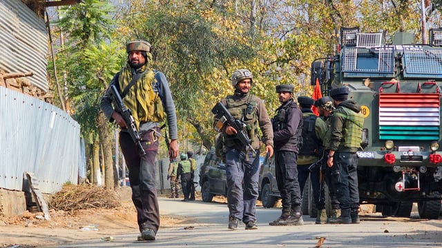 Encounter between security forces and terrorists is underway in J&K's Udhampur district. 