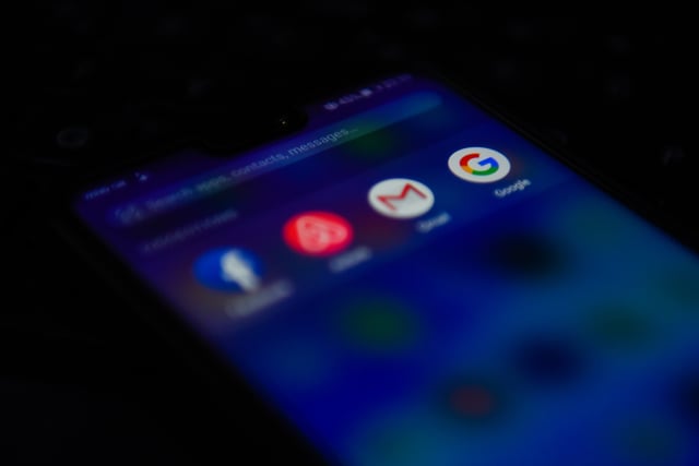 In this photo illustration, the Google apps are seen displayed on an Android mobile phone.