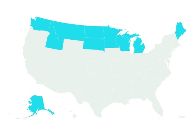 Map screenshot for header
