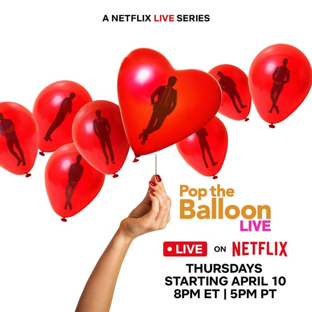"Pop the Balloon LIVE" airs live on April 10.