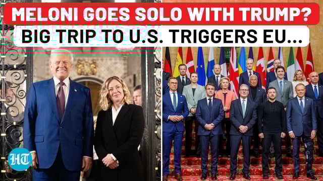 Is Meloni breaking ranks with EU? Italy PM's solo Trump visit fuels panic 