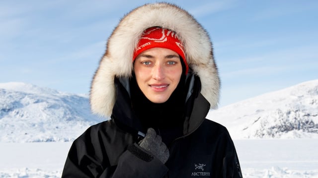 Camilla Hempleman-Adams spent two weeks travelling 150 miles on foot and by ski
