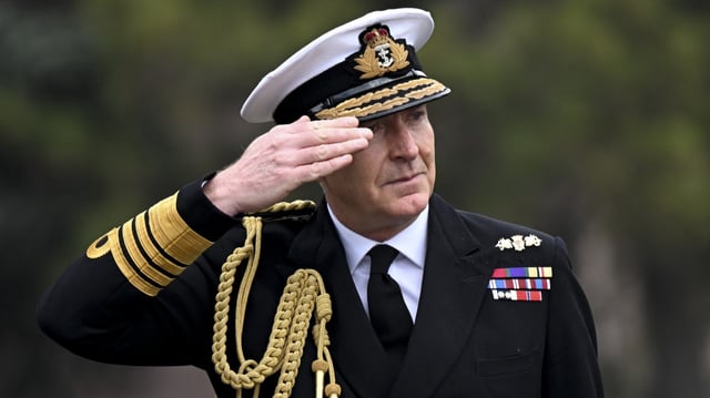 Admiral Sir Tony Radakin held talks with General Liu Zhenli, a member of China’s Central Military Commission