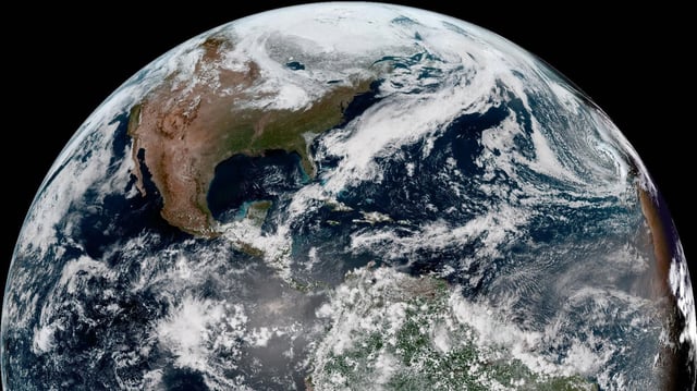 La Niña, when it's active, influences weather patterns around the globe.