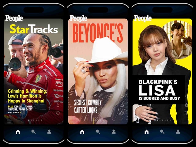 People's new smartphone app. Montage: Press Gazette.