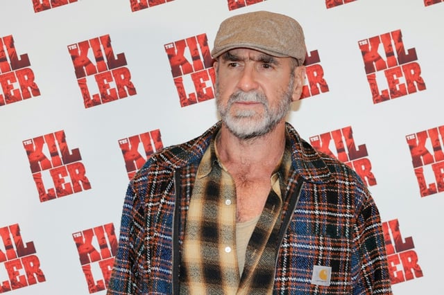Former Manchester United striker Eric Cantona