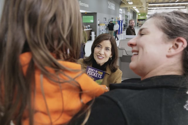 As Gov. Hochul proposes affordability, unpredictability in the U.S. economy make the state's projected revenues more complicated.