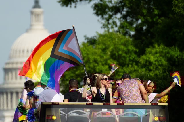 Pride in Washington, D.C., on June 8, 2024. 