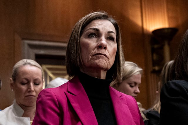 Iowa Gov. Kim Reynolds.