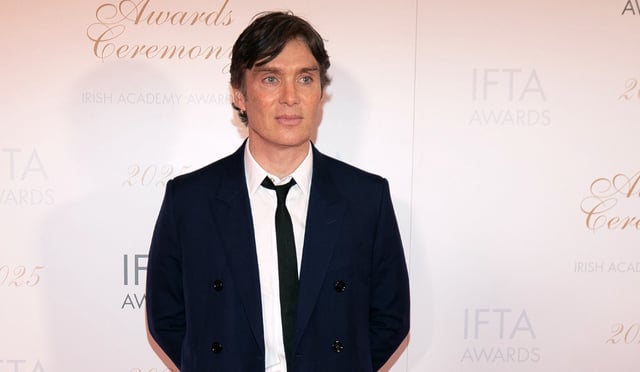 Cillian Murphy attends the 2025 Irish Film and Television Academy Awards at Royal Dublin Convention Centre on February 14, 2025 in Dublin, Ireland.