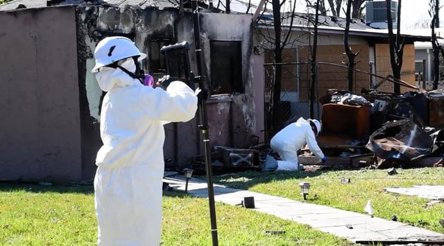 Los Angeles County Public Health released findings from a soil sampling study done in the wake of the Eaton and Palisades fires. (Courtesy of Los Angeles County Public Health)