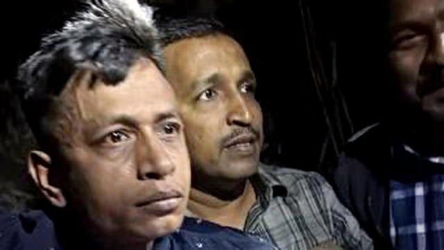 Thane, Jan 19 (ANI): Mumbai Police arrest Bangladeshi national Mohammad Shariful Islam Shahzad name changed to Vijay Das in the Saif Ali Khan attack case, in Thane on Saturday. (ANI Photo) (ANI)