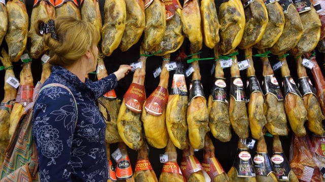 Travellers are prohibited from bringing local speciality meats back from their holidays abroad