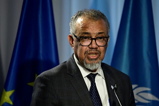 WHO head Tedros Adhanom Ghebreyesus saluted the accord