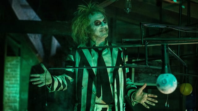 Michael Keaton in &#34;Beetlejuice Beetlejuice.&#34;