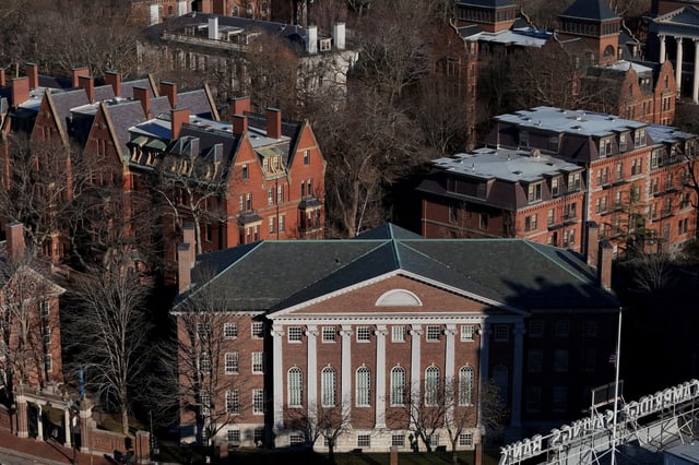 Harvard University in Cambridge, Massachusetts, U.S., December 12, 2023. REUTERS/Brian Snyder/File Photo