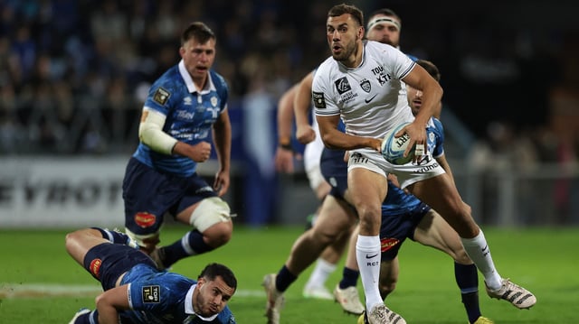 L’ailier international Gabin Villière contre Castres.