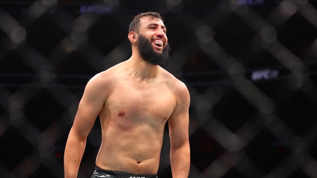 Dominick Reyes knocked out Nikita Krylov of Ukraine in a light heavyweight fight during UFC 314 