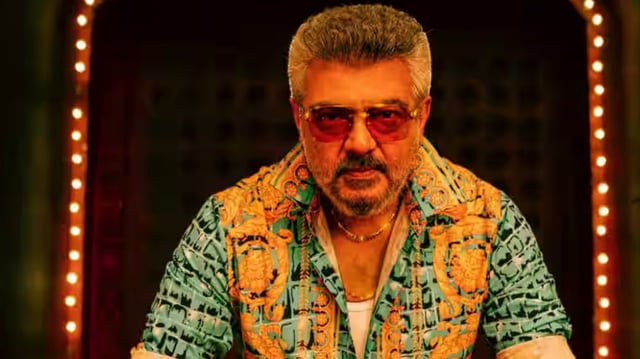 Ajith Kumar plays the lead role in Adhik Ravichandran's Good Bad Ugly.