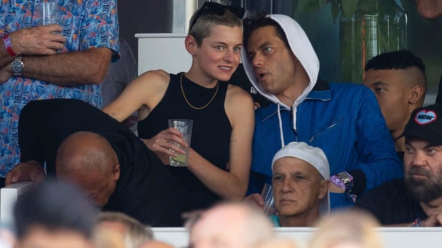Emma Corrin and Rami Malek confirmed their relationship publicly in September 2023.