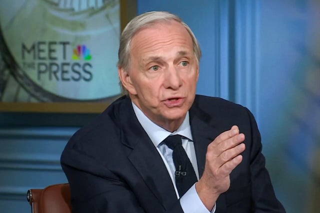 Ray Dalio on NBC News' "Meet the Press" on April 13, 2025.