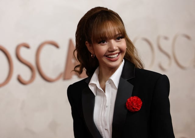Lisa from Blackpink poses during the Oscars arrivals at the 97th Academy Awards in Hollywood, Los Angeles, California, U.S., March 2, 2025. REUTERS/Mario Anzuoni/File Photo