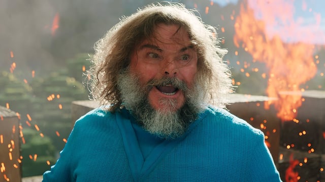Jack Black in A Minecraft Movie