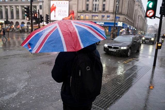Heavy rainfall is forecast to drench parts of south-west and north-west England and Wales (Photo: Getty Images/Mike Kemp)