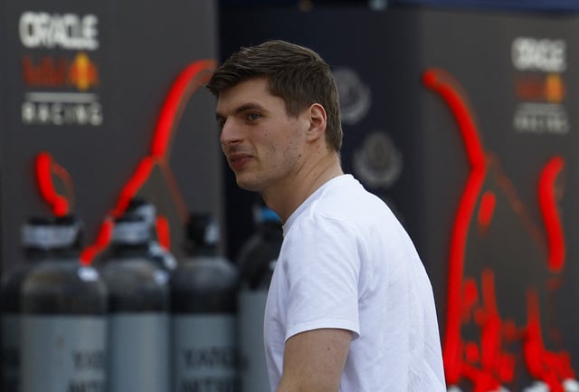 Formula One F1 - Bahrain Grand Prix - Bahrain International Circuit, Sakhir, Bahrain - April 10, 2025 Red Bull's Max Verstappen is seen ahead of the race REUTERS/Rula Rouhana/File photo