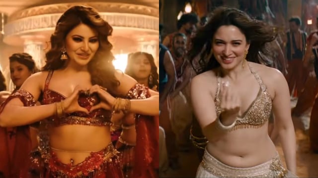 Urvashi Rautela's now-deleted post comparing her song with Tamannaah Bhatia's Nasha surfaced on the internet.