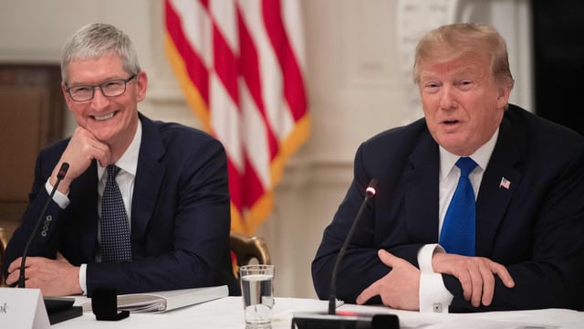 Know how new Trump reveals the conversion with Tim Cook regarding new US tariff rules.