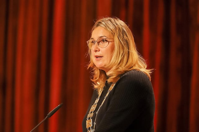 Zwickauer Bürgermeisterin Constance Arndt im Jahr 2020