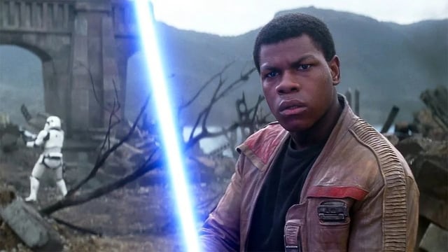 John Boyega in &#34;The Force Awakens.&#34;
