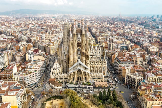 The Sagrada Familia has taken more than 140 years to build.