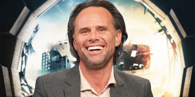 a custom image of walton goggins for fallout season 1 on prime video