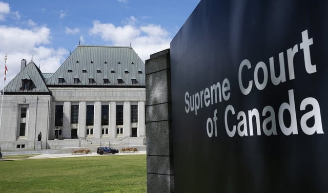 The Supreme Court of Canada is seen, Wednesday, August 10, 2022 in Ottawa. THE CANADIAN PRESS/Adrian Wyld