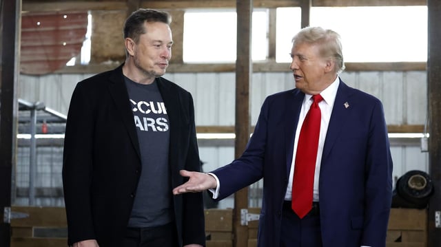 Musk and Trump have made repeated debunked claims that droves of dead people are getting Social Security checks. Photo by Anna Moneymaker/Getty Images