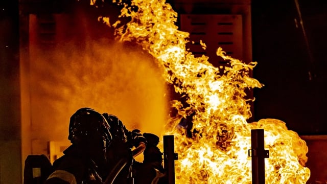 A 10-year-old Australian girl, rescued from the fire, subsequently died at one of the hospitals.
