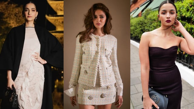 Sonam A Kapoor, Ananya Panday and Alia Bhatt are all faces of major luxury brands. 