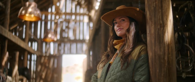 RANSOM CANYON. Minka Kelly as Quinn in Episode 103 of Ransom Canyon. Cr. Courtesy of Netflix © 2025