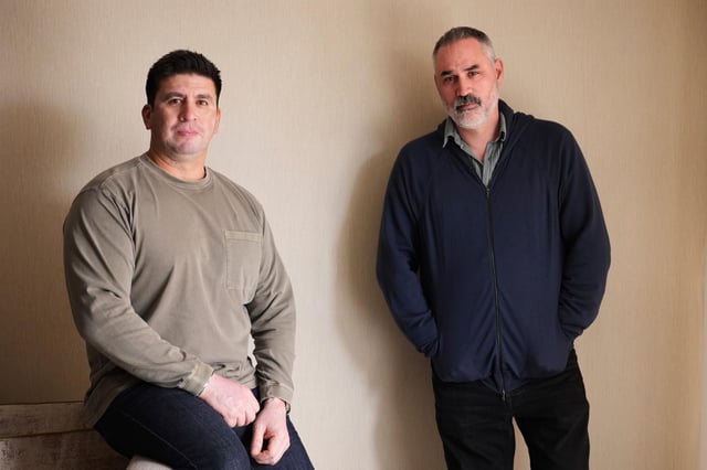 Ray Mendoza (l.) und Alex Garland