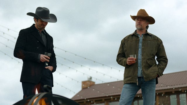 Davis and Staten grab a beer in Ransom Canyon