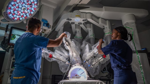 Robotic surgery machines are already used in the NHS but the range of procedures they carry out will be broadened