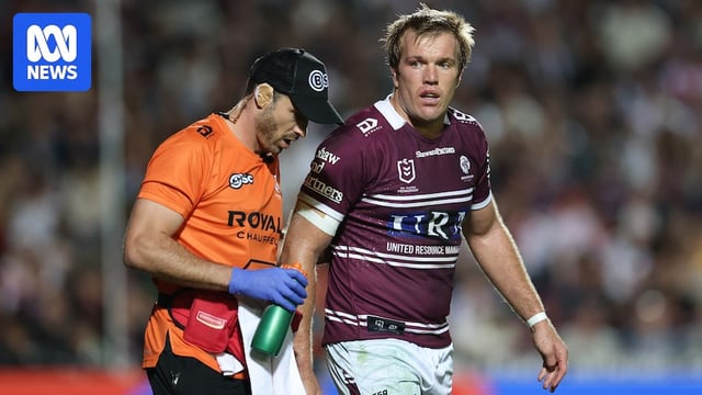 Jake Trbojevic walks off