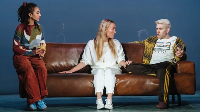 Patricia Allison, Victoria Smurfit and Callum Scott Howells in Ibsen’s Ghosts at the Lyric Hammersmith